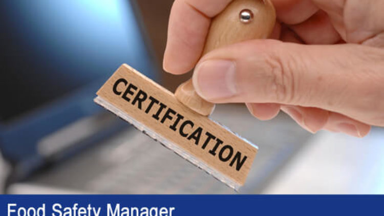 Food Safety Manager Classroom Training & Cert Exam
